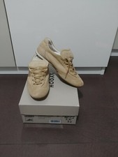 Scarpe donna hogan bassa olympia 36 beige con strass 