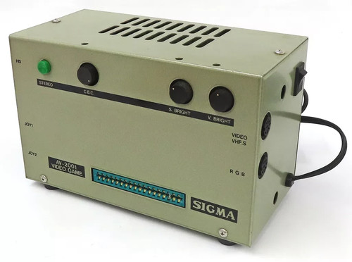 Sigma 2001 arcade - sigma, control