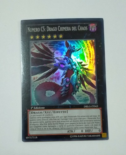 Carta numero c5 - yu-gi-oh,,