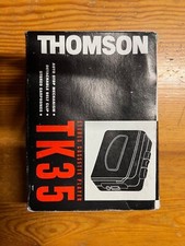Stereo Cassette Player Walkman Thomson TK-35 - FUNZIONANTE con scatola Originale