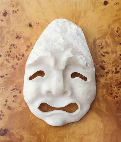 Maschera alabastro - maschera,