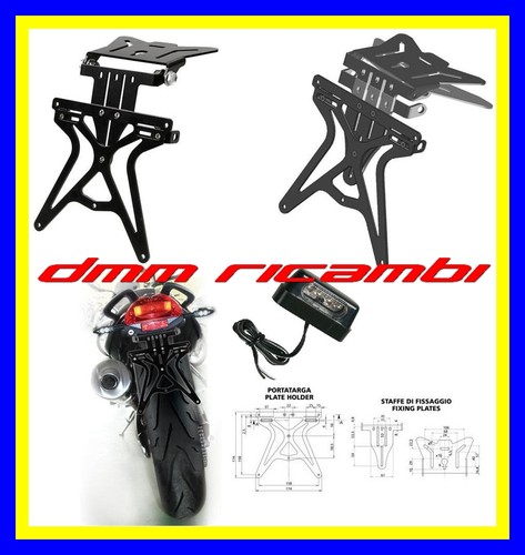 Kit portatarga sportivo moto - portatarga,