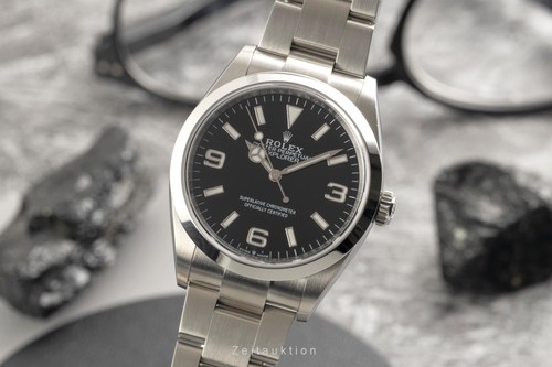 Rolex explorer oyster acciaio - rolex,