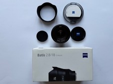 Zeiss Obiettivo Grandangolare Batis 2.8/18mm E-mount per Sony Full Frame