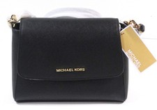 Michael Kors Sofia Piccola EW Borsa A Tracolla In Pelle Nera Nuova Con Etichetta