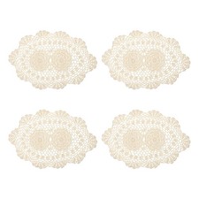 4pcs 106x10"" Handmade Crochet