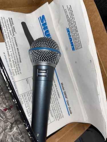 Shure beta dynamic - shure, 58