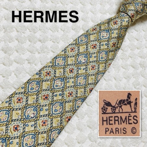 Hermes cravatta corda griglia - corda,