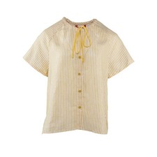 Camicia donna Max Mara taglia S - M Max & Co a righe 100% lino