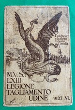 Cartolina "63° LEGIONE