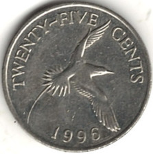 1996 TWENTY FIVE CENTS ~