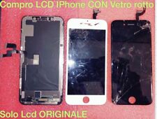 Compro Display Lcd Schermi Con Vetro rotto iPhone 6 6S 7 8 8+ X XR Xs Xs Max 11
