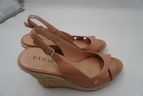 Sandali guess nude patent peep - sandali,