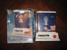 Tomy Wonderful Waterfuls giocattolo vintage 1978 n. 7048 gioco robot spaziale con scatola