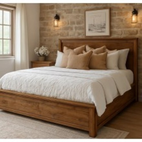 Letto legno massello - letto, king