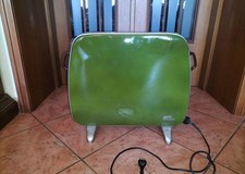 Termoventilatore vintage AEG Verde Metallo Modernariato Stufetta Anni '60 '70