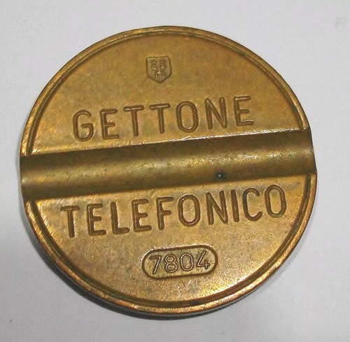 Gettone telefonico sip - telefonico, 7804