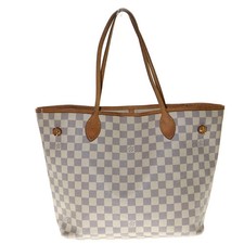 Borsa a mano Louis Vuitton MM Dar Azur Neverfull MM tote bag x pelle marrone x N51107