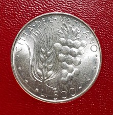 VATICANO PAOLO VI° 1976 ANNO XIV 500 LIRE ARGENTO DA DIVISIONALE FDC