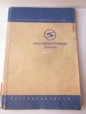 30128 P70 Personenkraftwagen Trabant Pflegehandbuch 1963 126 Seiten Schaltplan