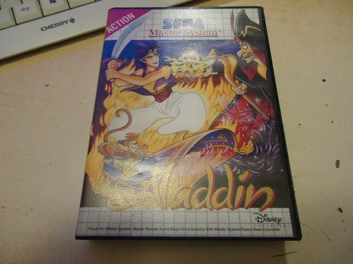 Sega master system aladdin con - system,