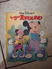 Libro Cartonato La Festa Di Topolino Disney Libri  - 1' Edizione 1991 