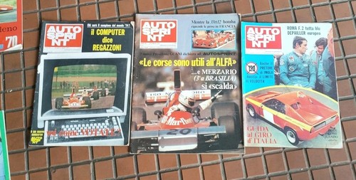Riviste autosprint annata 1974 - autosprint,
