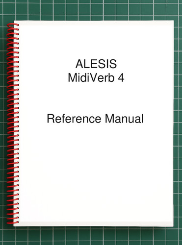 Alesis midiverb manuale - -, di