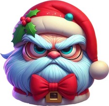 Adesivo colorato Natale