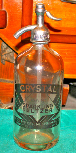 Antica bottiglia seltzer