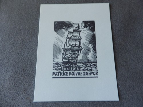 Libris patrick poivre - ex-libris, d