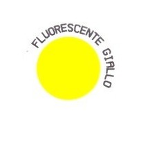 smalto giallo fluorescente