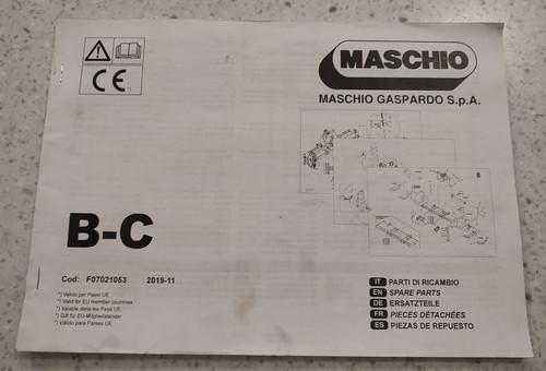 Manuale maschio gaspardo - manuale,