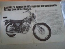 advertising Pubblicità 1978 MOTO AMF HARLEY DAVIDSON SST 125