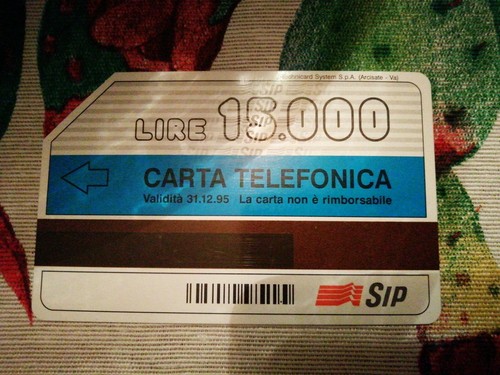Schede telefoniche sip - , rara