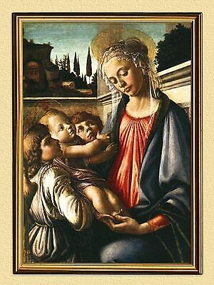Madonna con bambino angeli - con, e