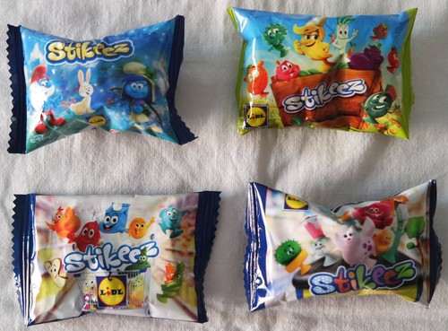 Bustine stikeez varie - bustine, di