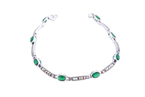 Sterling marcasite argento - argento, e