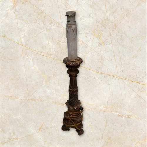 Antico candelabro torciere - candelabro,