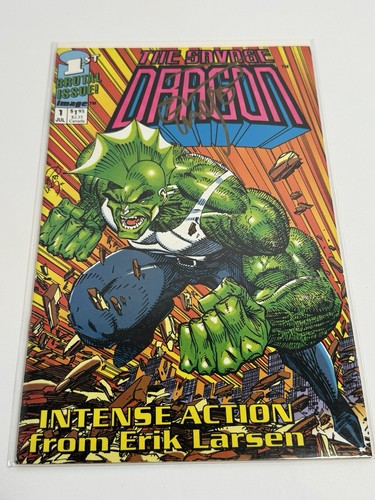 Savage dragon firmato erik - savage,