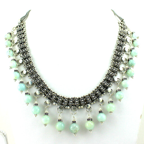 Collana pietra preziosa - pietra,
