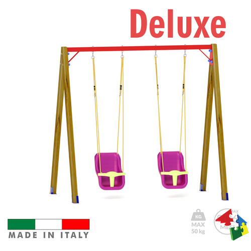 Altalena legno giardino - altalena, da