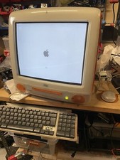 iMac G3  PowerPC Tangerine Vintage Mac Apple macintosh