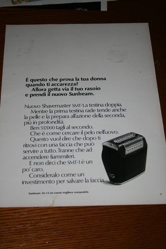 Am15 1972 sunbeam - am15=1972=sunbeam, rasoio