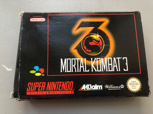 Snes super nintendo - snes, mortal
