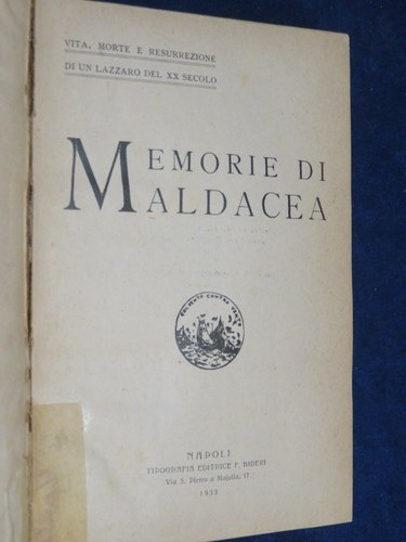 Memorie maldacea vita - maldacea,