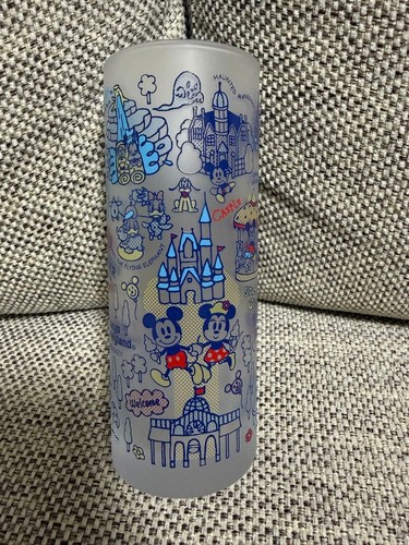 Tazza vetro tokyo disney - vetro,