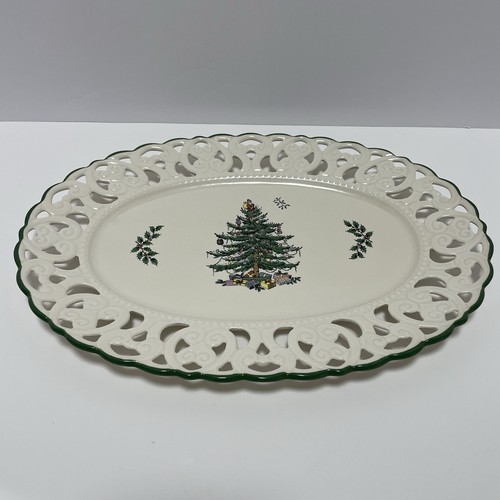 Spode albero natale bordo - spode,