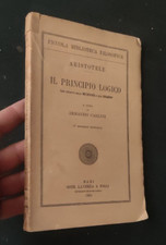 ARISTOTELE IL PRINCIPIO LOGICO