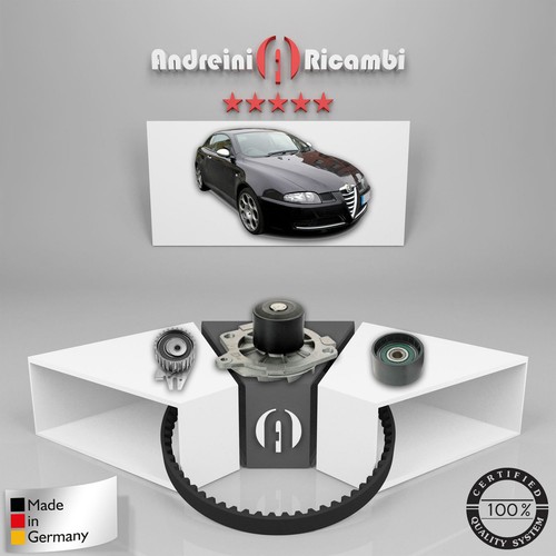 Kit distribuzione pompa - distribuzione, +